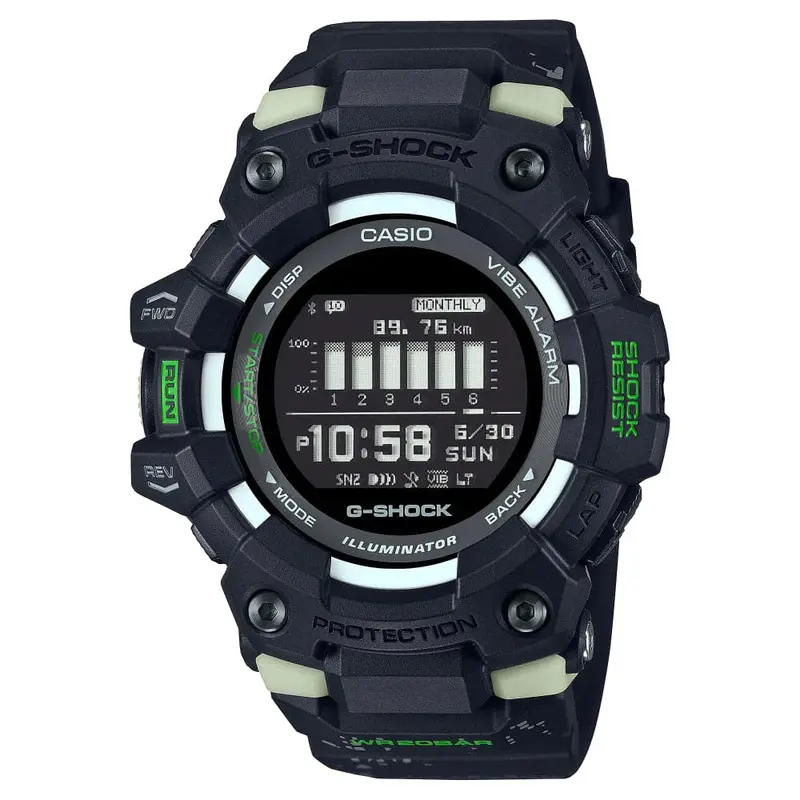 Casio G-Shock Digital Black Resin Strap Men Watch Gbd-100Lm-1Dr 1
