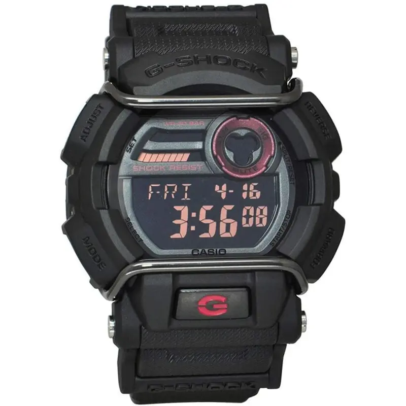 Casio G-Shock Digital Black Resin Strap Men Watch Gd-400-1Dr-P 1