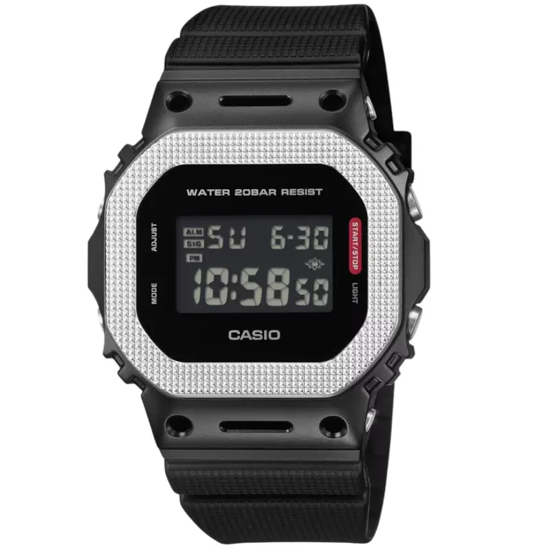 Casio G-Shock Digital Black Resin Strap Men Watch Gm-5600Bm-1Dr 1