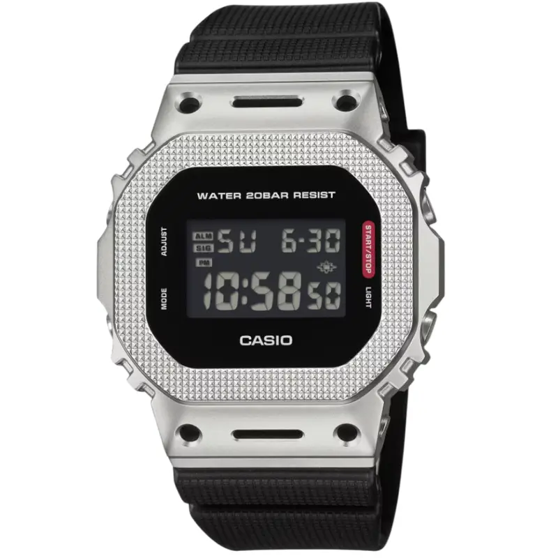 Casio G-Shock Digital Black Resin Strap Men Watch Gm-5600M-1Dr 1