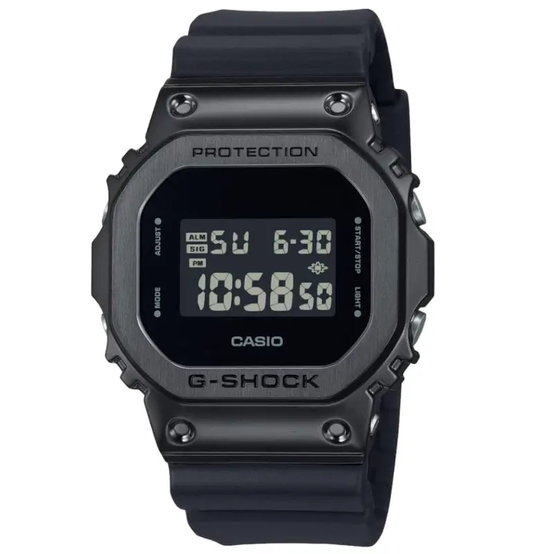 Casio G-Shock Digital Black Resin Strap Men Watch Gm-5600Ub-1Dr 1