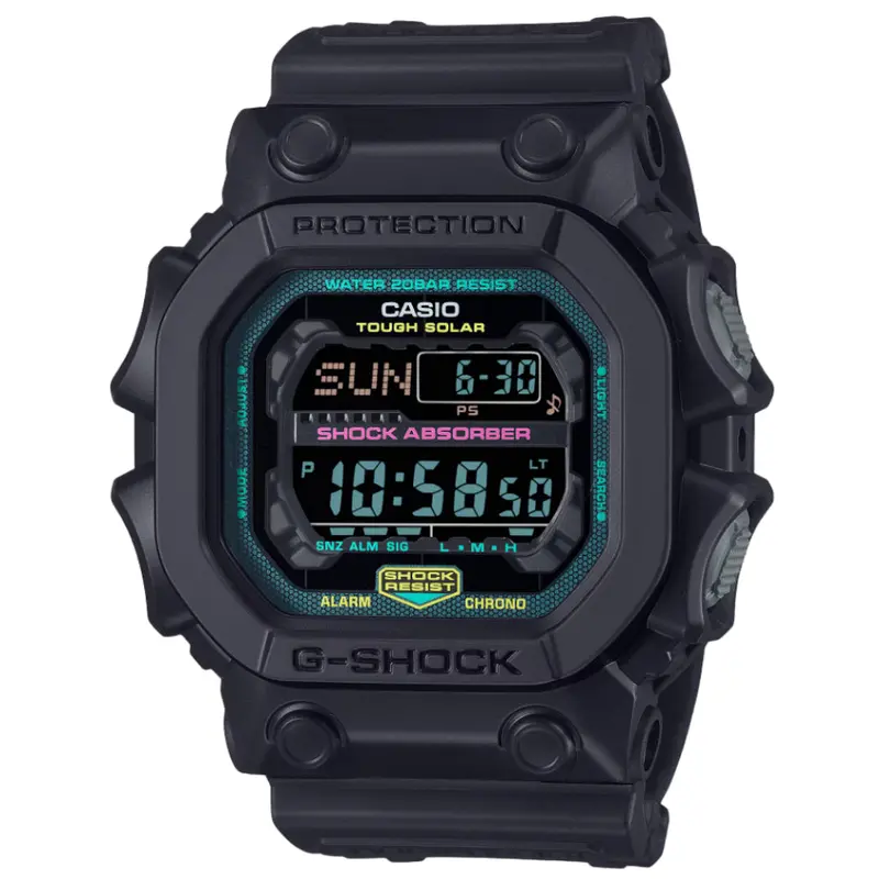 Casio G-Shock Digital Black Resin Strap Men Watch Gx-56Mf-1Dr 1