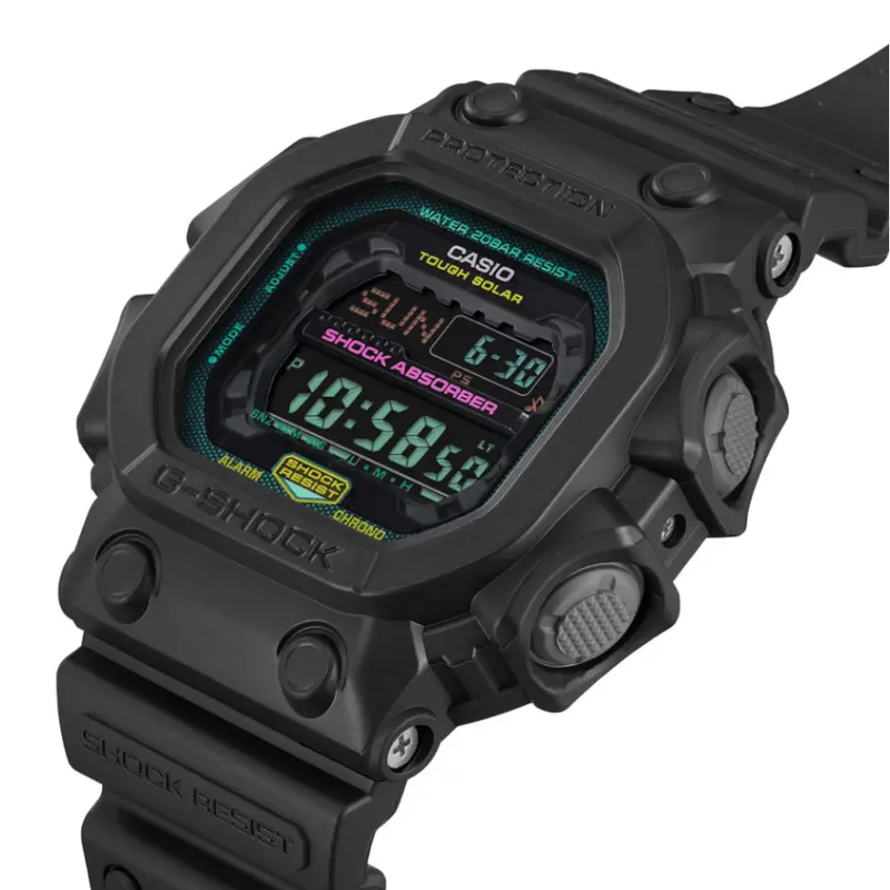 Casio G-Shock Digital Black Resin Strap Men Watch Gx-56Mf-1Dr 2
