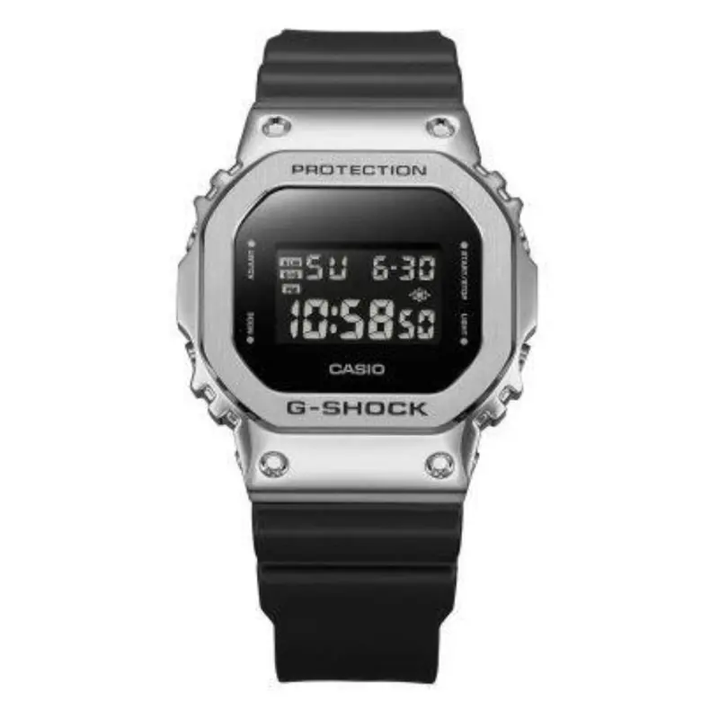 Casio G-Shock Digital Black Resin Strap Shock Resistant Men's Watch Gm-5600U-1Dr 2