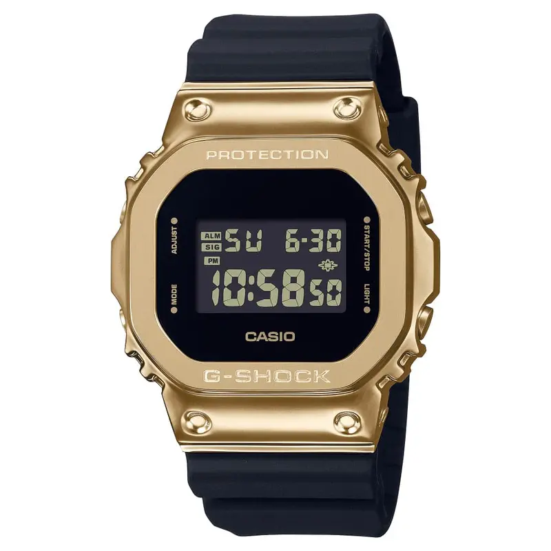 Casio G-Shock Digital Black Resin Strap Unisex Watch Gm-5600G-9Dr-P 1