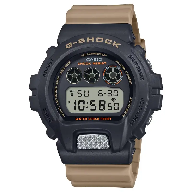 Casio G-Shock Digital Brown Resin Strap Men's Watch Dw-6900Tu-1A5dr 1