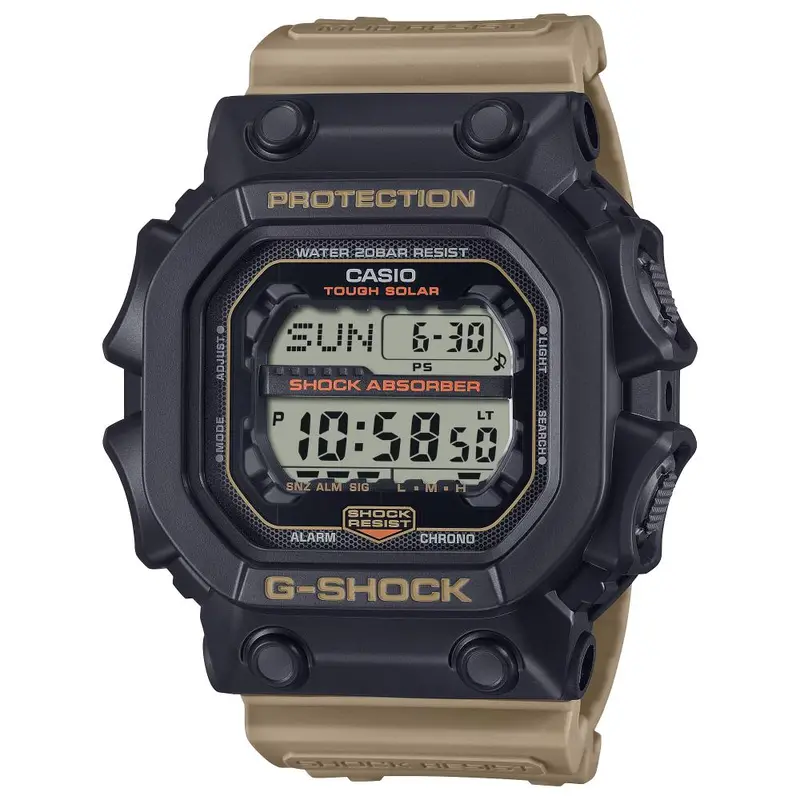 Casio G-Shock Digital Brown Resin Strap Men's Watch Gx-56Tu-1A5dr 1