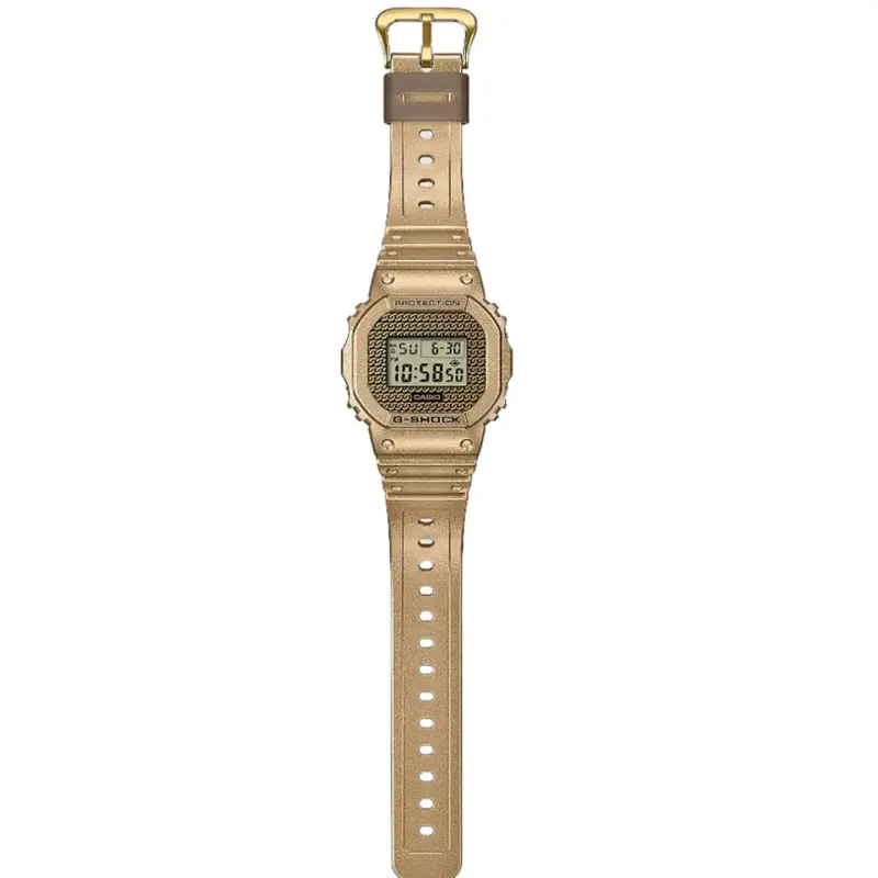 Casio G-Shock Digital Gold Resin Strap Men Watch Dwe-5600Hg-1Dr-P 2