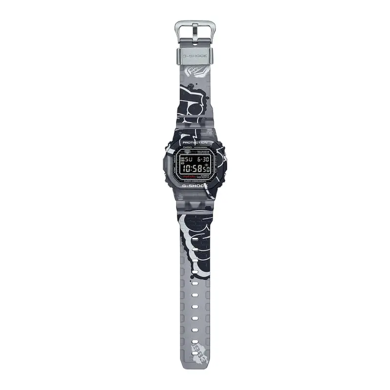 Casio G-Shock Digital Gray Resin Strap Men Watch Dw-5000Ss-1Dr-P 2