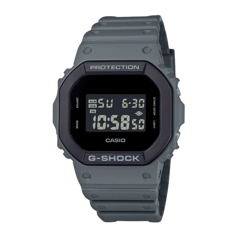 Casio G-Shock Digital Gray Resin Strap Men Watch Dw-5610Uu-8Dr-P 1