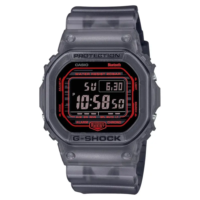 Casio G-Shock Digital Gray Resin Strap Men Watch Dw-B5600g-1Dr-P 1