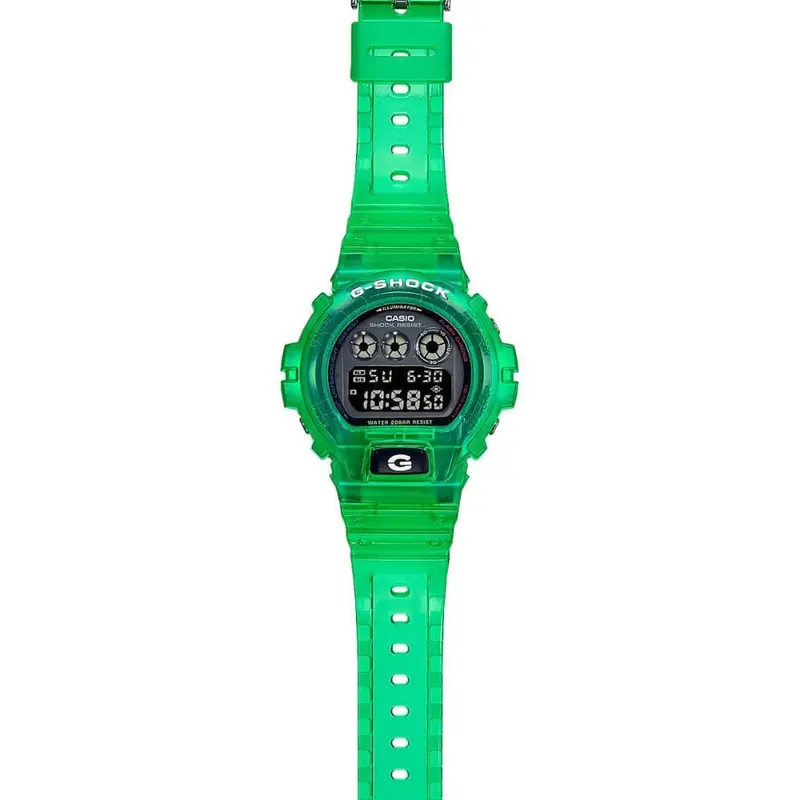 Casio G-Shock Digital Green Resin Strap Unisex Watch Dw-6900Jt-3Dr-P 2