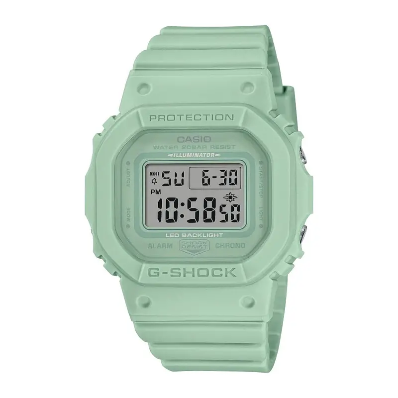 Casio G-Shock Digital Green Resin Strap Women Watch Gmd-S5600ba-3Dr-P 1