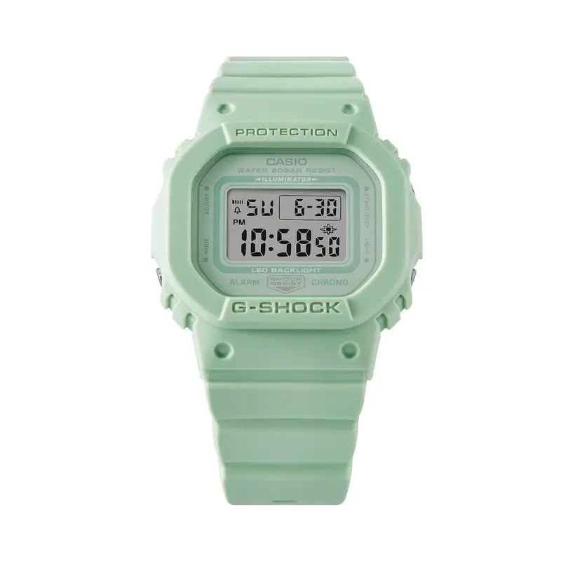Casio G-Shock Digital Green Resin Strap Women Watch Gmd-S5600ba-3Dr-P 2