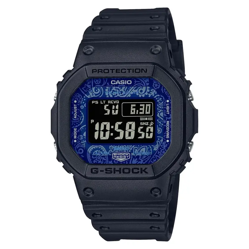 Casio G-Shock Digital Gw-B5600 Series Black Resin Strap Men Watch Gw-B5600bp-1Dr 1