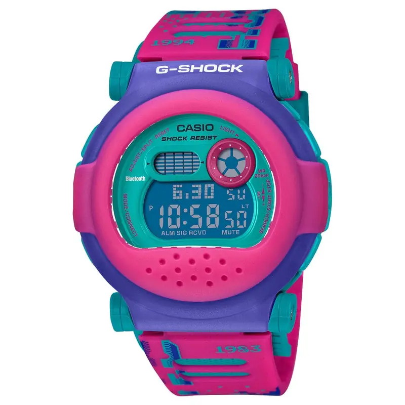 Casio G-Shock Digital Multicolor Resin Strap Women Watch G-B001rg-4Dr 1