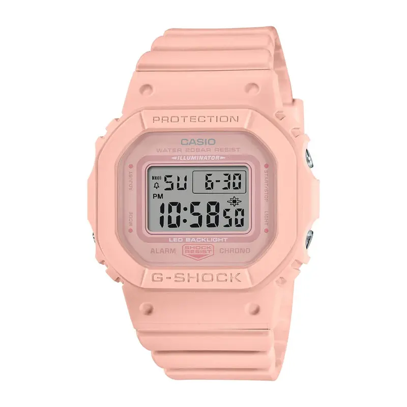 Casio G-Shock Digital Pink Resin Strap Women Watch Gmd-S5600ba-4Dr-P 1