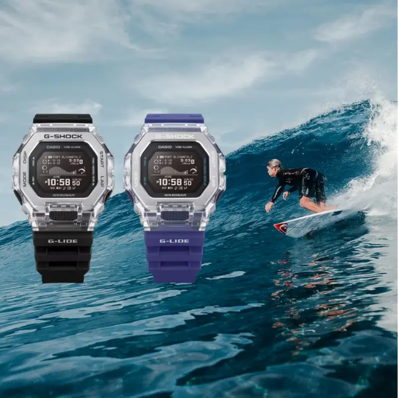 Casio G-Shock Digital Resin Strap Men Watch Gbx-100S Series 1
