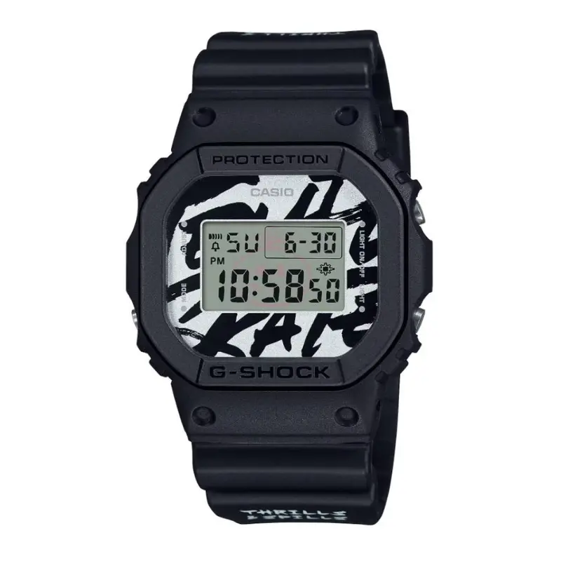 Casio G-Shock Digital Shock Resistant Black Resin Strap Men's Watch Dw-5600Tos23-1Dr 2