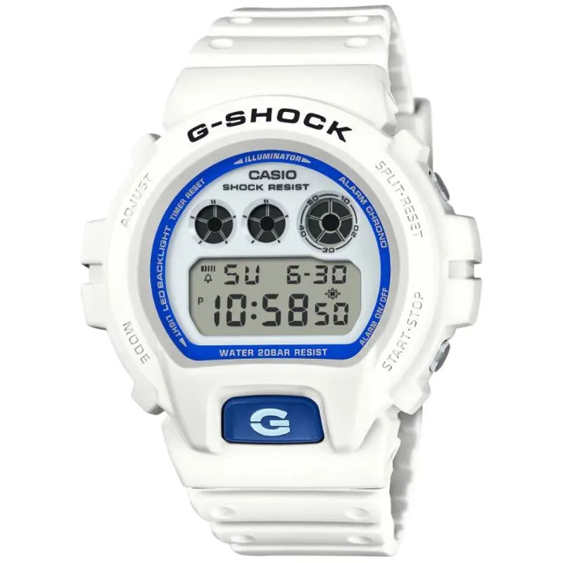 Casio G-Shock Digital White Resin Strap Men Watch Dw-6900Hds-7Dr-P 1
