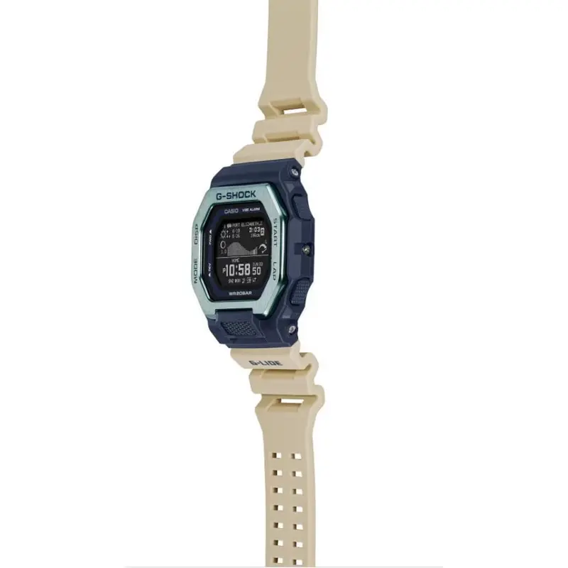 Casio G-Shock Digital White Resin Strap Men Watch Gbx-100Tt-2Dr 2