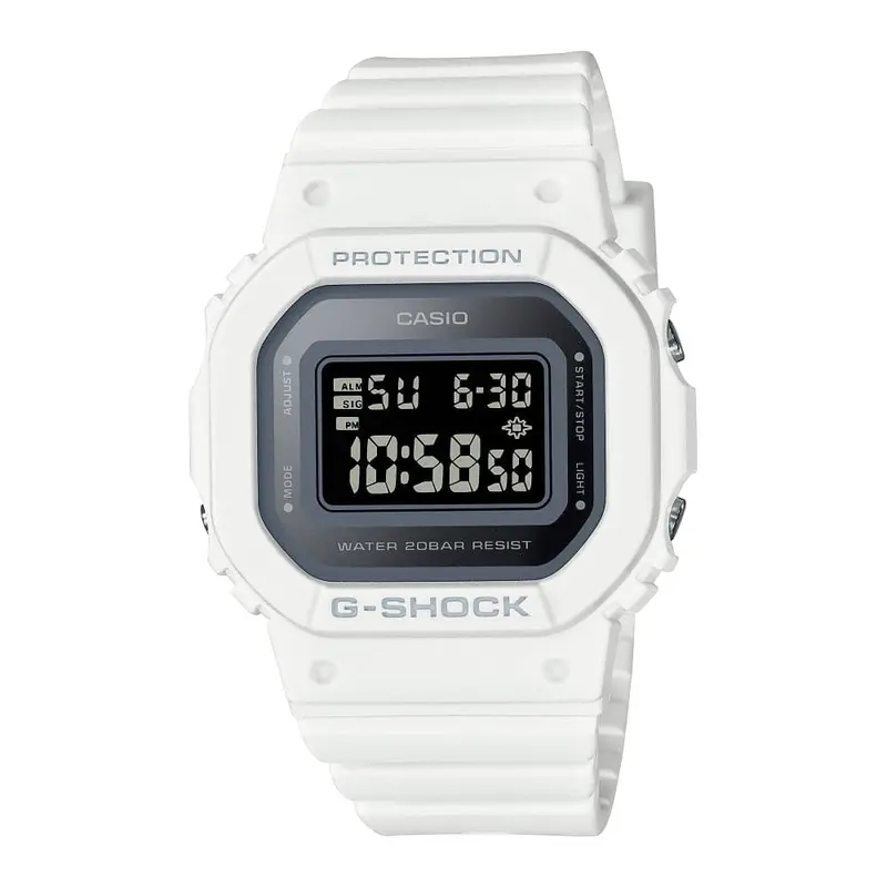 Casio G-Shock Digital White Resin Strap Women Watch Gmd-S5600-7Dr-P 1