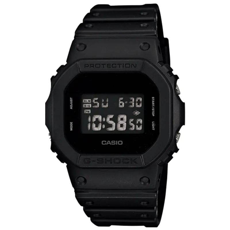 Casio G-Shock Dw-5600Bb-1Dr-P Black Resin Band Digital Men's Watch 1