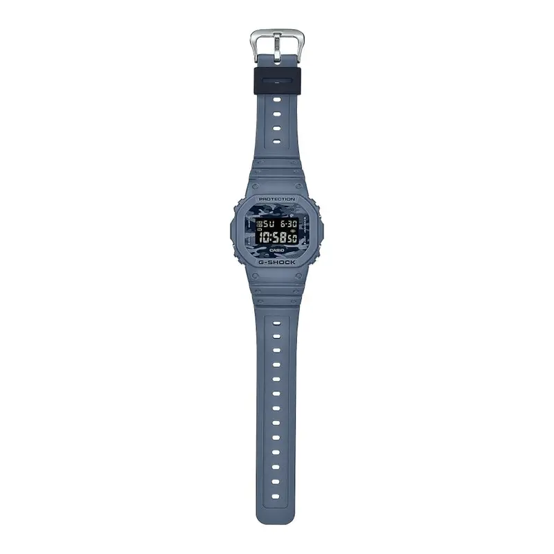 Casio G-Shock Dw-5600Ca-2Dr Blue Resin Strap Men Watch 2