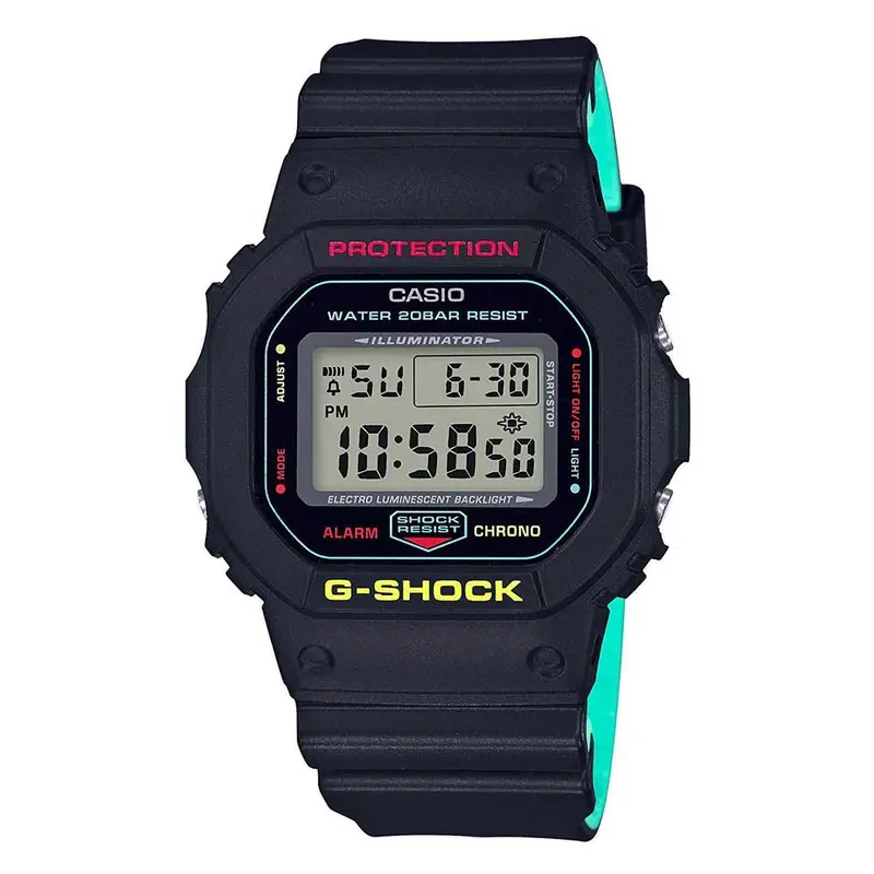 Casio G-Shock Dw-5600Cmb-1Dr Digital Quartz Black Resin Men's Watch 1