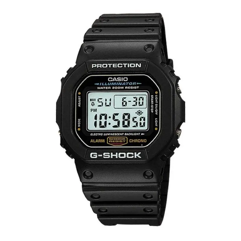 Casio G-Shock Dw-5600E-1Vdf Digital Quartz Black Resin Men's Watch 1