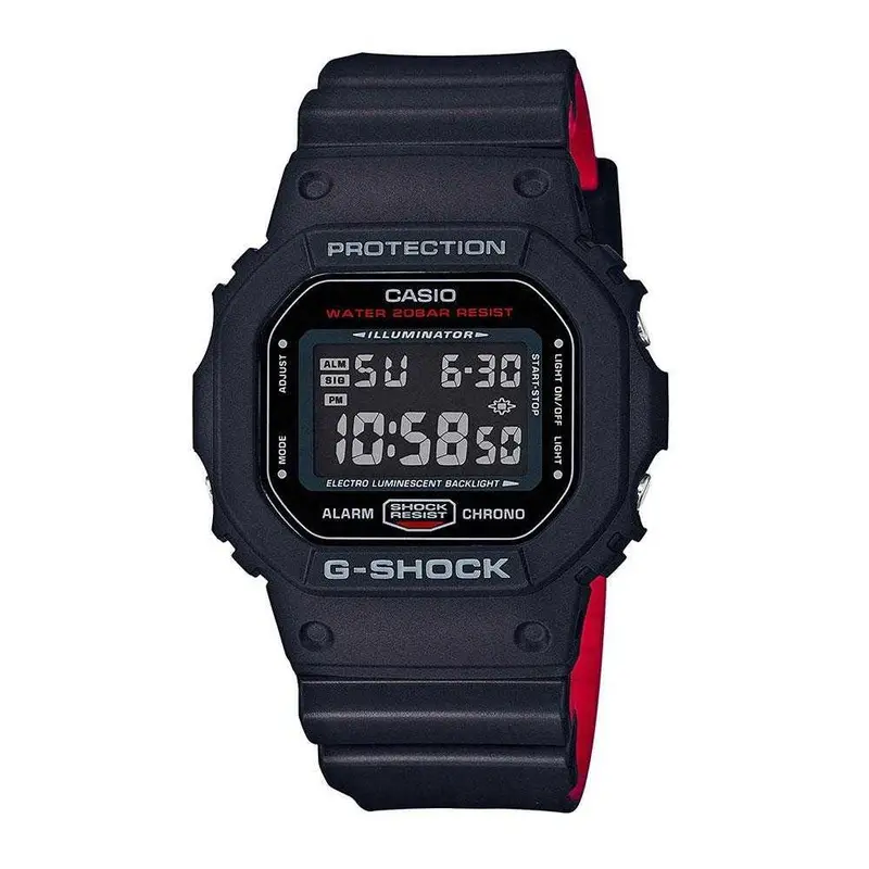 Casio G-Shock Dw-5600Hr-1Dr Digital Quartz Black Resin Men's Watch 1