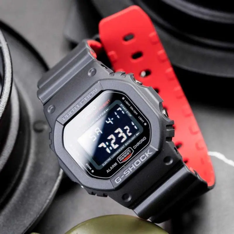 Casio G-Shock Dw-5600Hr-1Dr Digital Quartz Black Resin Men's Watch 2