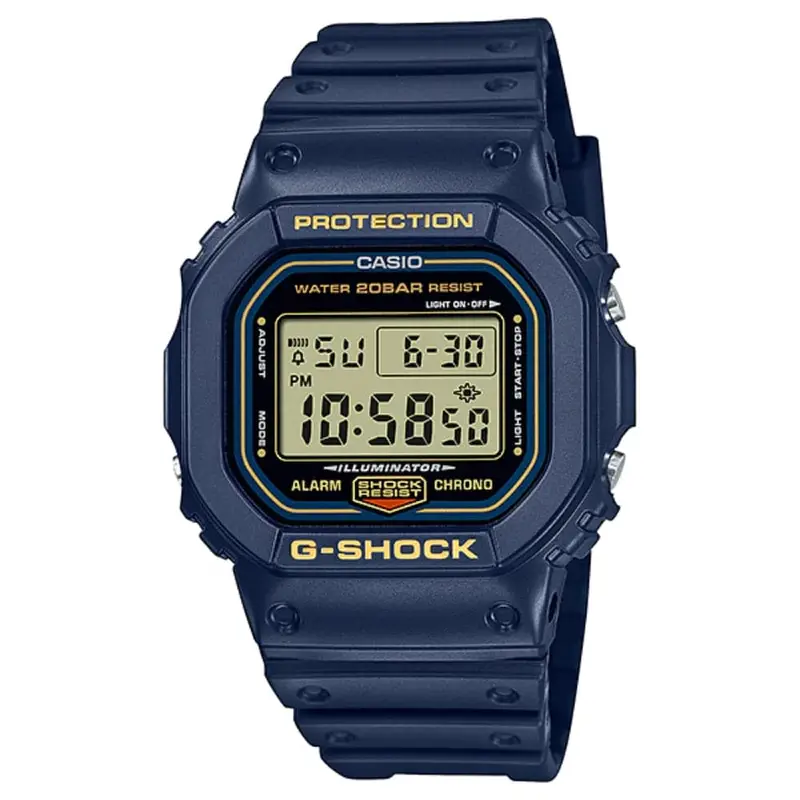Casio G-Shock Dw-5600Rb-2Dr Blue Resin Strap Men Watch 1