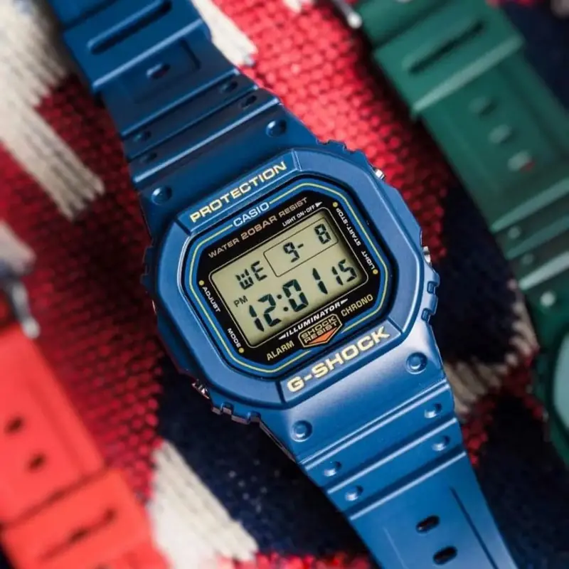 Casio G-Shock Dw-5600Rb-2Dr Blue Resin Strap Men Watch 2