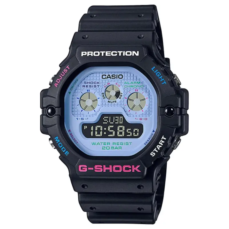 Casio G-Shock Dw-5900Dn-1Dr-P Black Resin Unisex Watch 1