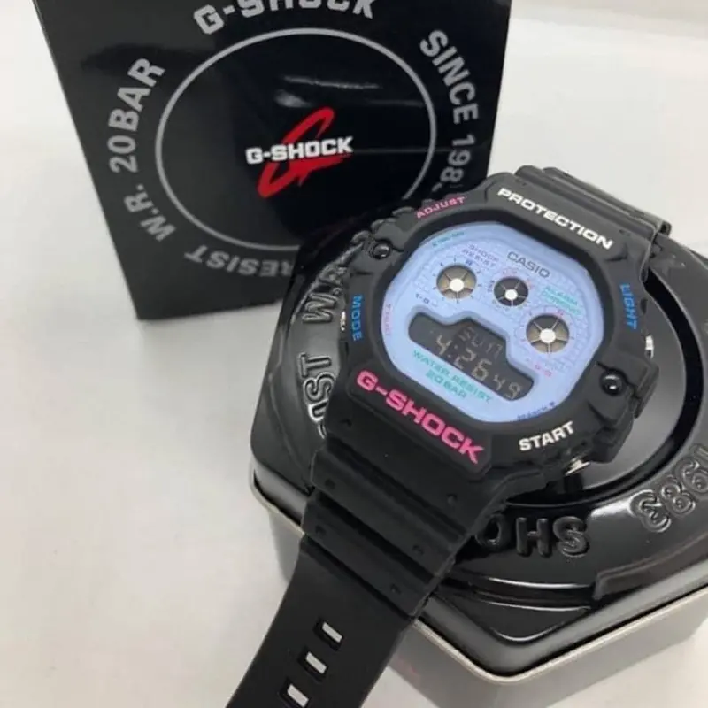 Casio G-Shock Dw-5900Dn-1Dr-P Black Resin Unisex Watch 2