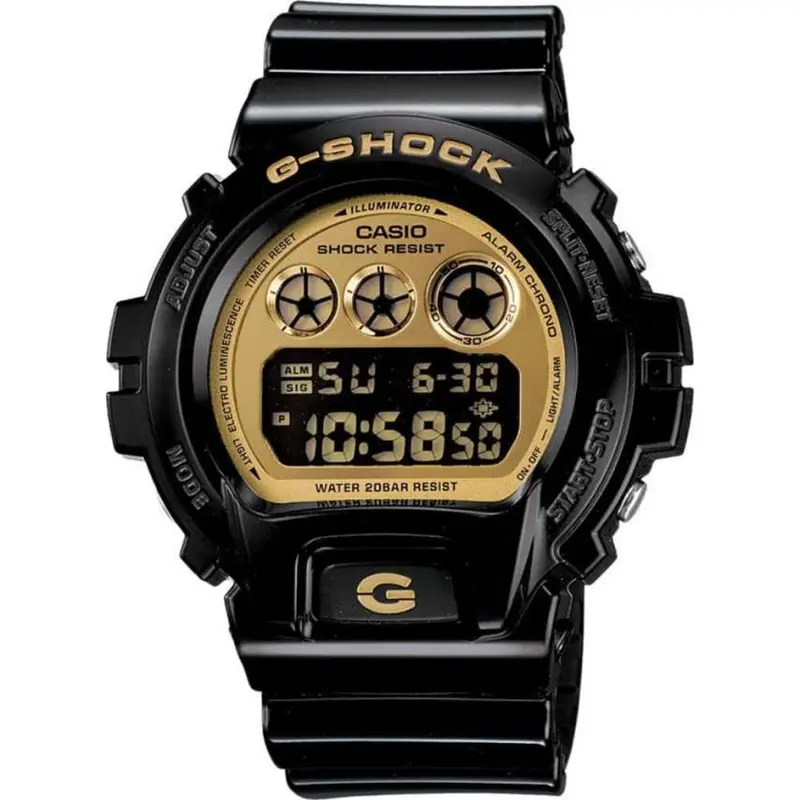 Casio G-Shock Dw-6900Cb-1Ds-P Digital Quartz Black Resin Men's Watch 1