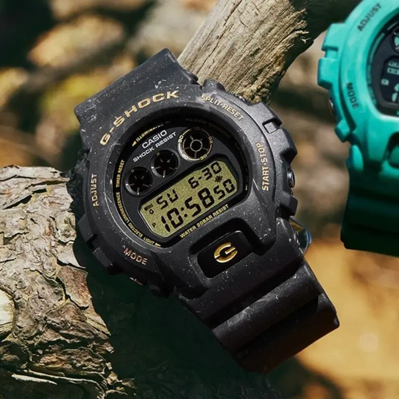 Casio G-Shock Dw-6900Ws-1Dr-P Digital Black Resin Strap Men's Watch 2