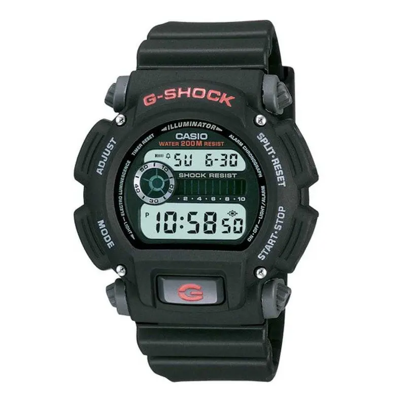 Casio G-Shock Dw-9052-1Vdr Digital Quartz Black Resin Unisex's Watch 1