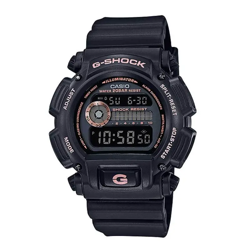 Casio G-Shock Dw-9052Gbx-1A4dr-P Digital Black Resin Unisex's Watch 1