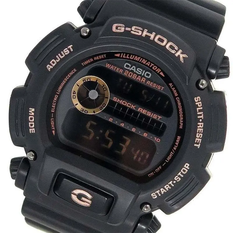 Casio G-Shock Dw-9052Gbx-1A4dr-P Digital Black Resin Unisex's Watch 2