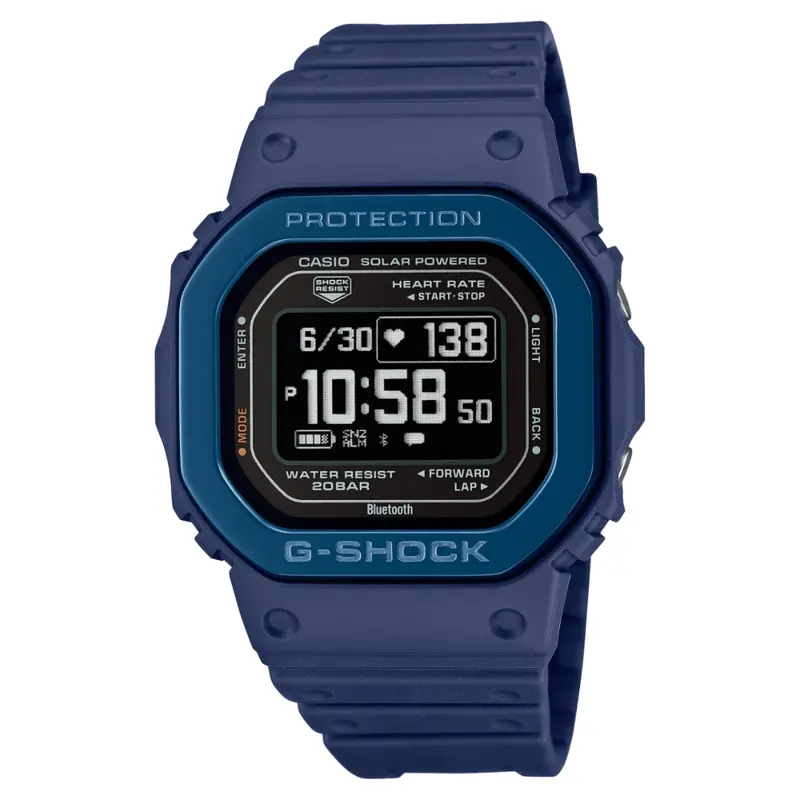 Casio G-Shock Dw-H5600mb-2Dr Lcd Screen Navy Blue Watch 1