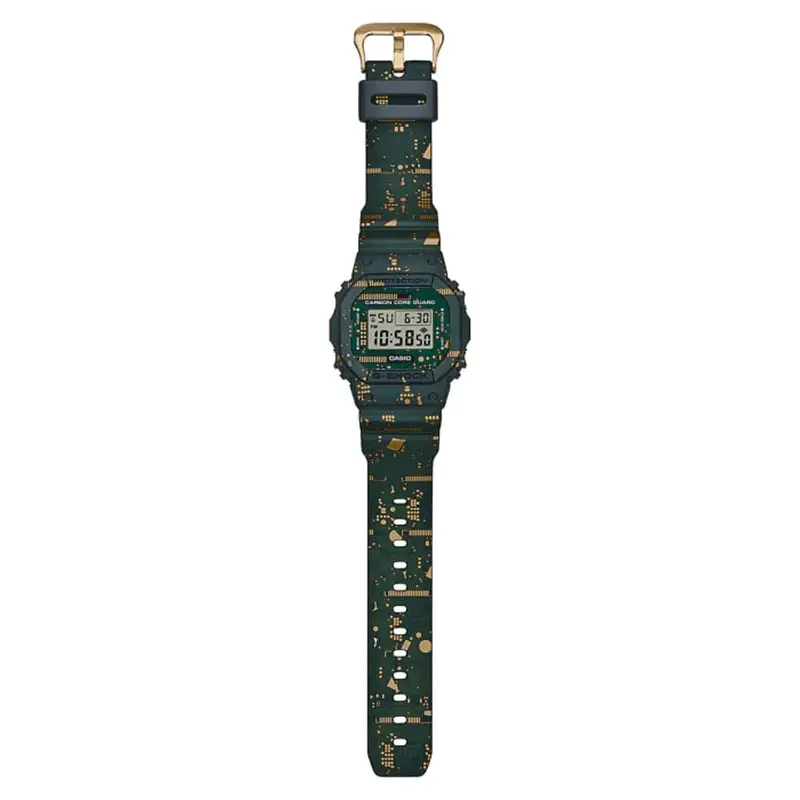Casio G-Shock Dwe-5600Cc-3Dr-P Green Resin Men Watch 2