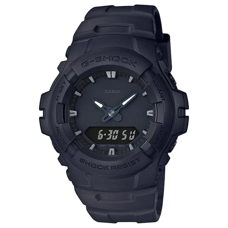 Casio G-Shock G-100Bb-1Adr-P Black Resin Men Watch 1