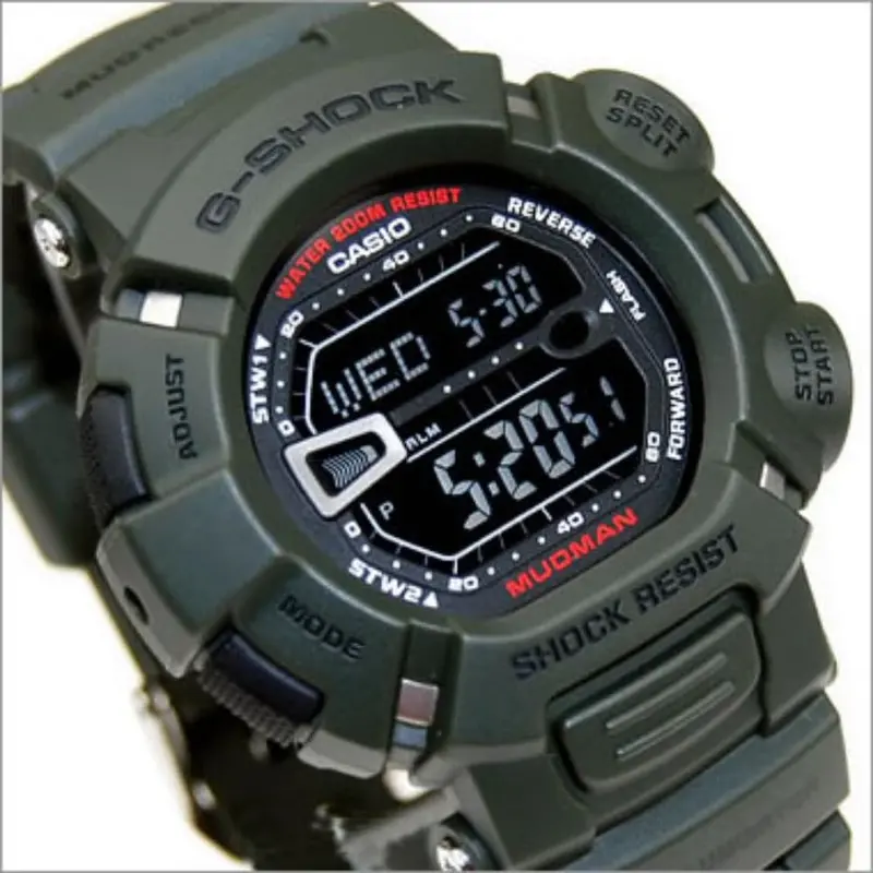 Casio G-Shock G-9000-3Vdr-P Digital Green Resin Men Watch 2