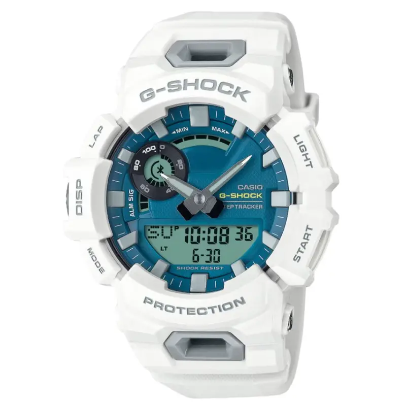 Casio G-Shock G-Squad Series Digital White Resin Strap Men's Watch Gba-900Cb-7Adr 1