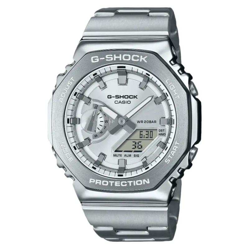 Casio G-Shock G-Steel White Dial Watch Gm-2110D-7Adr 1