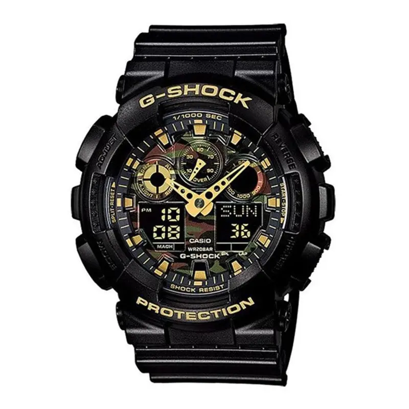 Casio G-Shock Ga-100Cf-1A9dr-P Digital Black Resin Men Watch 1