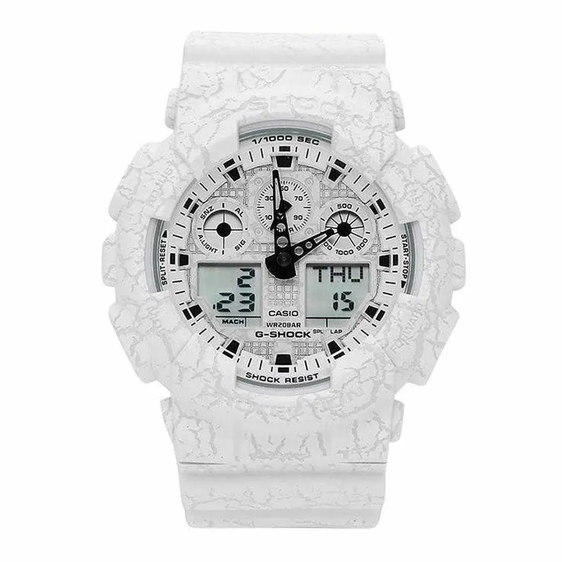Casio G-Shock Ga-100Cg-7Adr Digital Quartz White Resin Men's Watch 1
