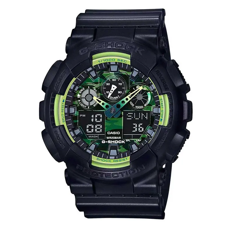 Casio G-Shock Ga-100Ly-1Adr Digital Quartz Black Resin Men's Watch 1